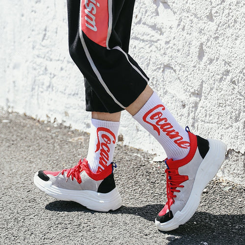 Coke Cola Socks White Socks