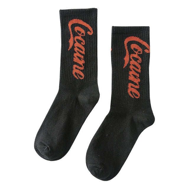 Coke Cola Socks White Socks