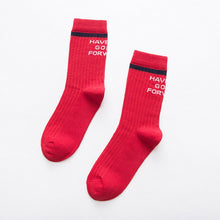 Load image into Gallery viewer, &quot;Have Fun Going Forward&quot; Socks