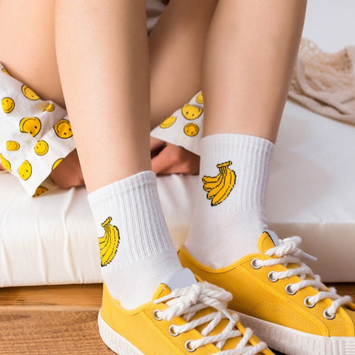 Banana Patterned Socks